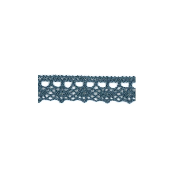 Dentelle Galon Fantaisie Coton Frou-Frou 12mm Bleu Gris 1785-0-7 petite image