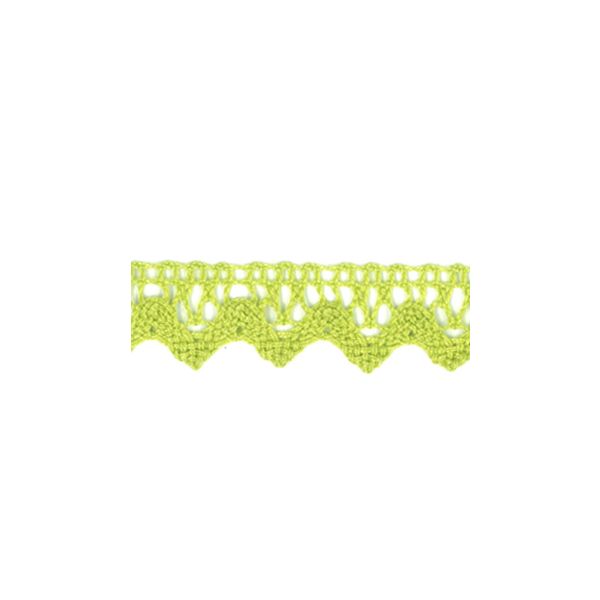 Dentelle Galon Coton Frou-Frou 12mm Vert pomme 1786-0-21 petite image