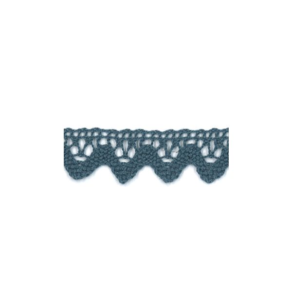 Dentelle Galon Coton Frou-Frou 12mm Bleu Gris 1786-0-7 petite image