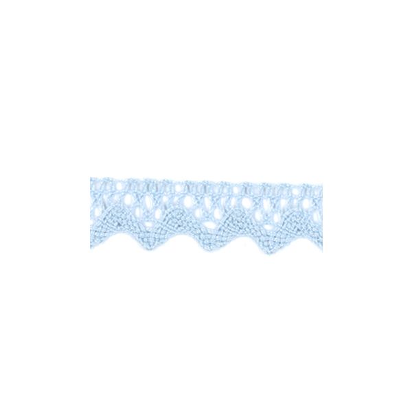 Dentelle Galon Coton Frou-Frou 12mm Bleu layette 1786-0-8 petite image
