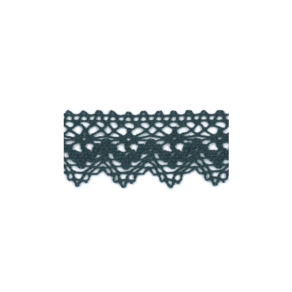 Dentelle Galon Coton Frou-Frou 25mm Gris foncé 1787-0-39 petite image