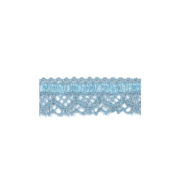 Dentelle entrelacée Satin- Coton Frou-Frou 21mm entrelacée Noir 1865-21-8 petite image