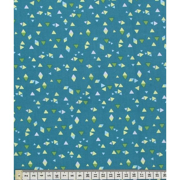 TISSU FROU-FROU Kirigami Mini's Turquoise foncé 2701-0-111 image