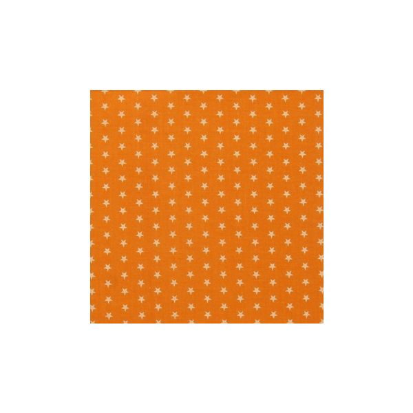 TISSU FROU-FROU ETOILES Orange FONCE 2900-0-109 petite image
