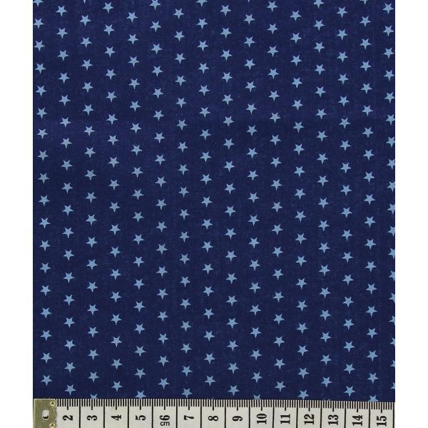 TISSU FROU-FROU ETOILES Bleu foncé FONCE 2900-0-110 image