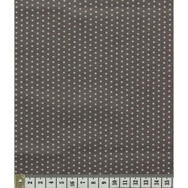 TISSU FROU-FROU POIS TAUPE FONCE 2900-0-201 image