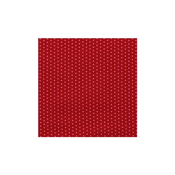 TISSU FROU-FROU POIS RUBIS ECLATANT FONCE 2900-0-208 petite image