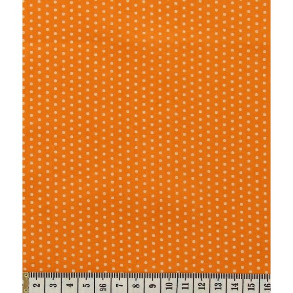 TISSU FROU-FROU POIS Orange FONCE 2900-0-209 image