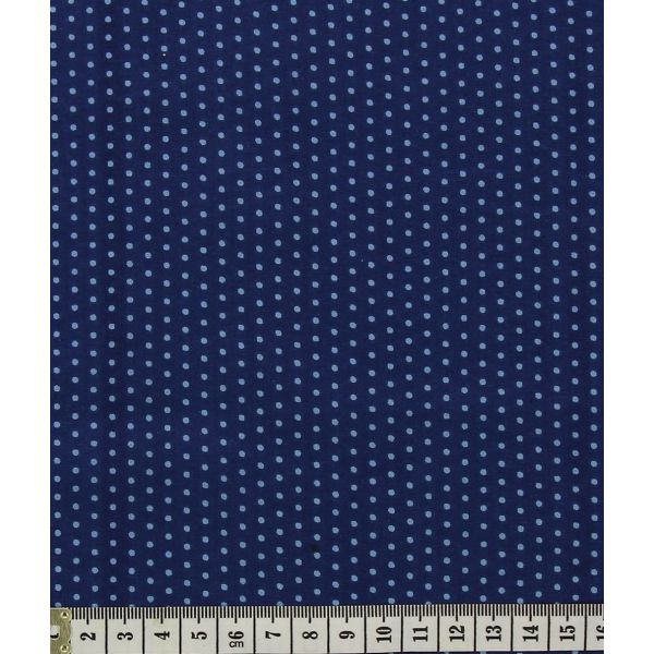TISSU FROU-FROU POIS Bleu foncé FONCE 2900-0-210 image