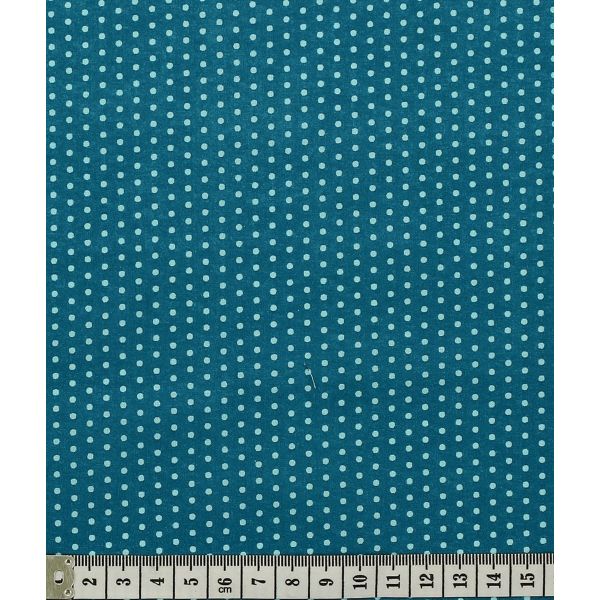 TISSU FROU-FROU POIS Turquoise foncé FONCE 2900-0-211 image