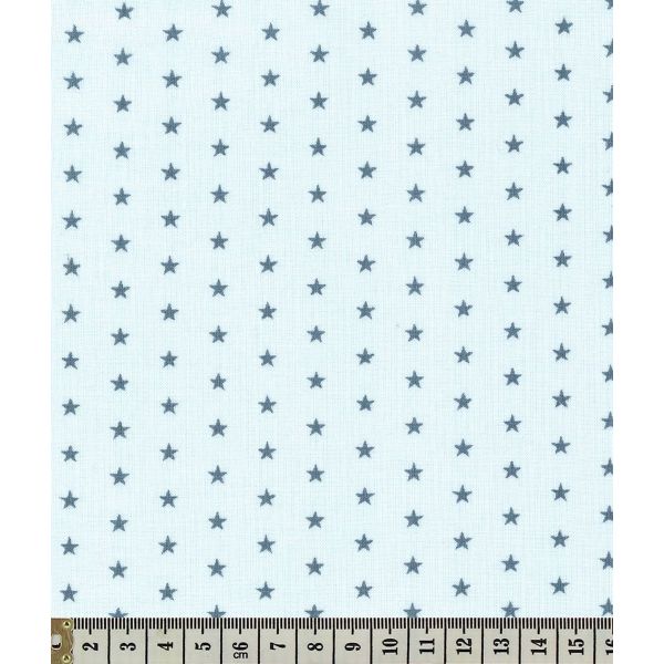 TISSU FROU-FROU ETOILES ARDOISE CENDREE 2900-0-303 image