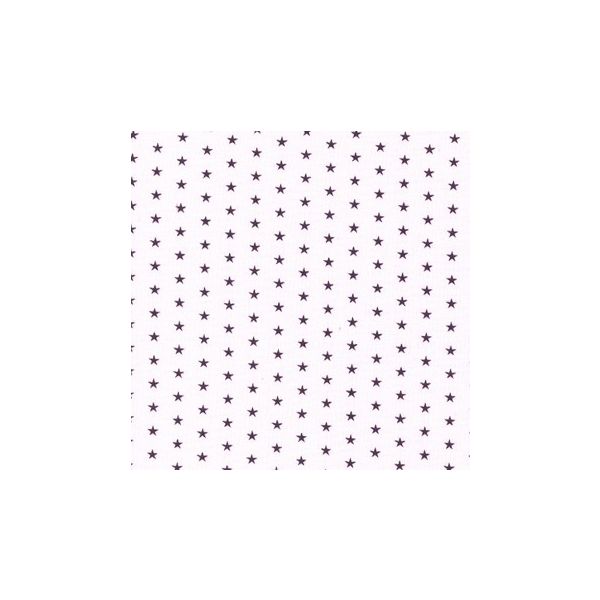 TISSU FROU-FROU ETOILES Violet foncé CLAIR 2900-0-306 petite image