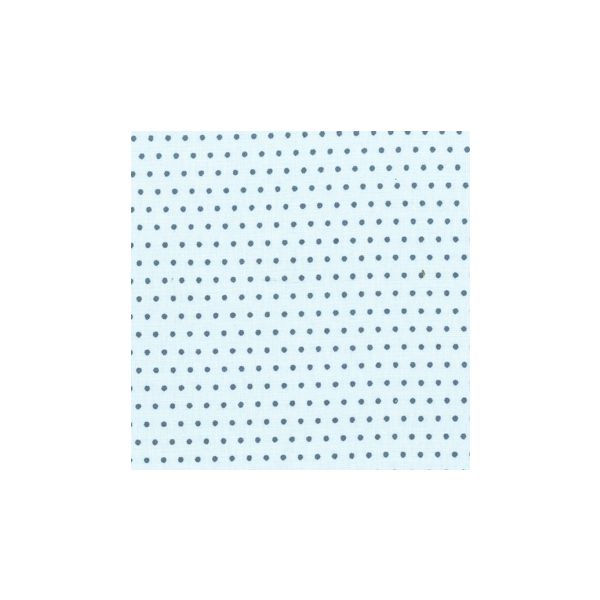 TISSU FROU-FROU POIS ARDOISE CENDREE CLAIR 2900-0-403 petite image