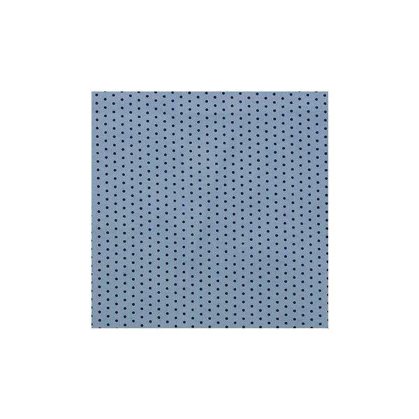 TISSU FROU-FROU POIS Bleu foncé CLAIR 2900-0-410 petite image