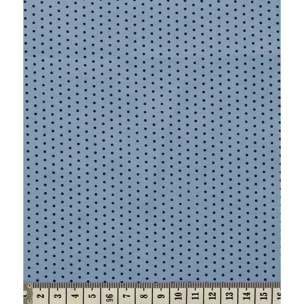TISSU FROU-FROU POIS Bleu foncé CLAIR 2900-0-410 image