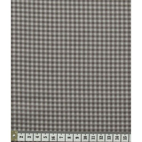 TISSU FROU-FROU VICHY TAUPE 2900-0-501 image