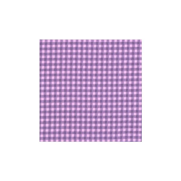 TISSU FROU-FROU VICHY LAVANDE ROSEE 2900-0-505 petite image