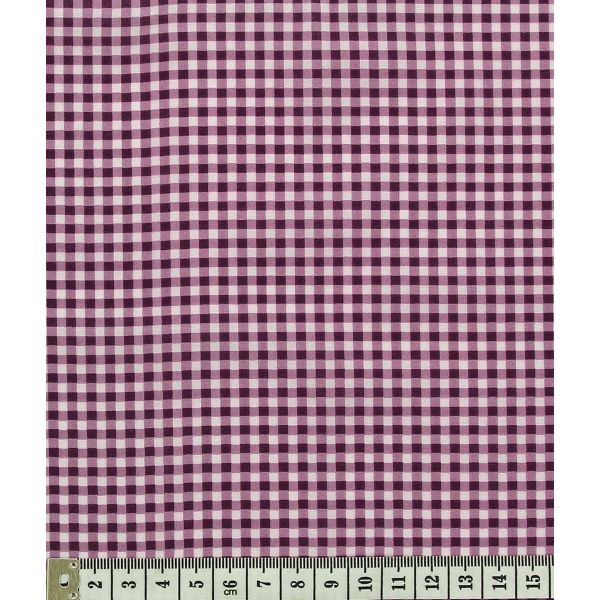 TISSU FROU-FROU VICHY Violet foncé 2900-0-506 image