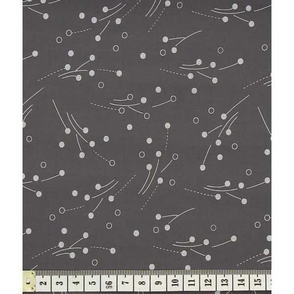 TISSU FROU-FROU ODONATA Gris foncé 2902-0-102 image