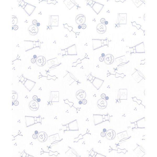 TISSU FROU-FROU I Love Couture Atelier Rose clair 2905-0-206 image