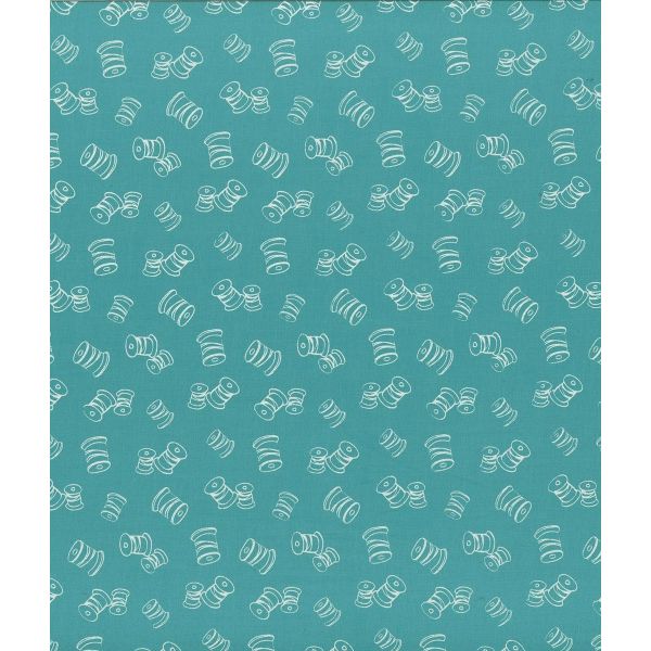 TISSU FROU-FROU I Love Couture Bobine Turquoise foncé 2905-0-311 image