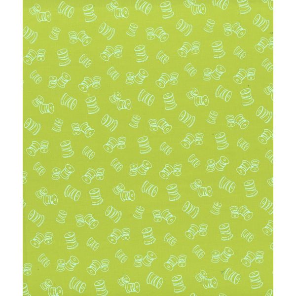 TISSU FROU-FROU I Love Couture Bobine Vert Anis 2905-0-312 image