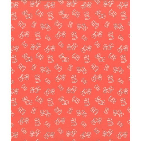 TISSU FROU-FROU I Love Couture Bobine Corail 2905-0-316 image