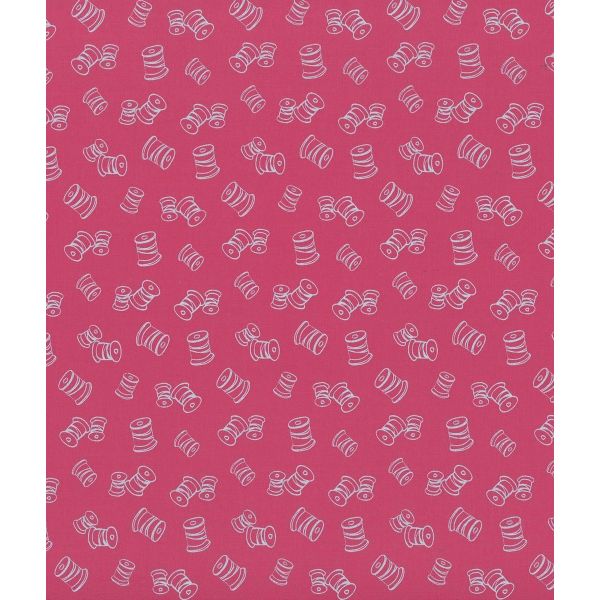 TISSU FROU-FROU I Love Couture Bobine Fushia 2905-0-318 image