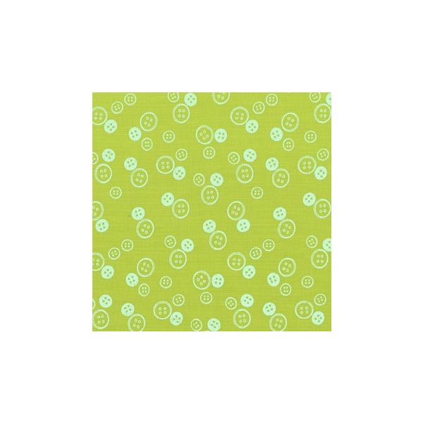 TISSU FROU-FROU I Love Couture Bouton Vert Anis 2905-0-412 petite image