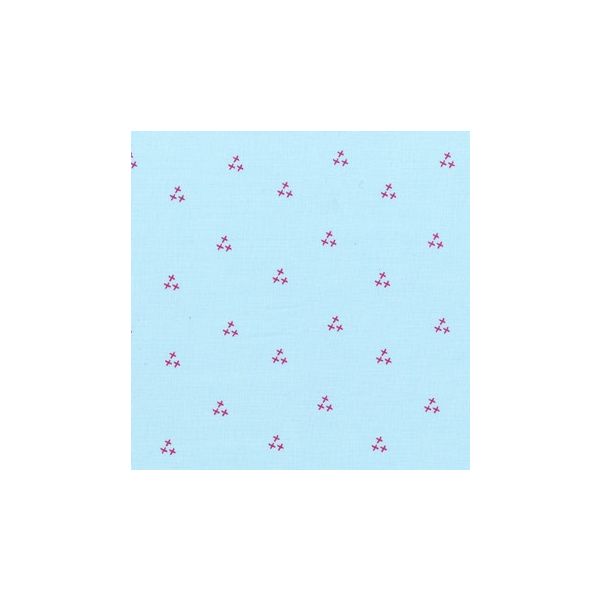 TISSU FROU-FROU I Love Couture Point de croix Bleu lagon 2905-0-511 petite image