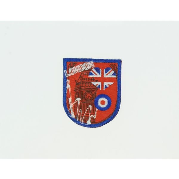 THERMOCOLLANT RECREATYS Collection Drapeaux Ecusson Cœur Angleterre Union Jack London 3239-0-70 image