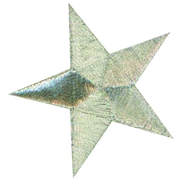 THERMOCOLLANT RECREATYS Collection Army  Etoile argentée 3839-0-40 image