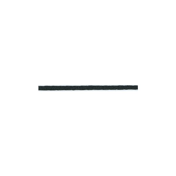 Frou-Frou Cordon Queue de souris 2mm Uni Noir 4001-0-1 petite image
