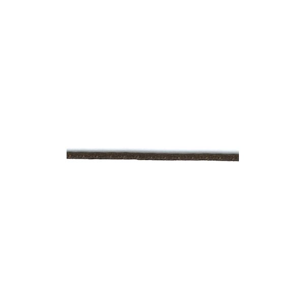 Frou-Frou Cordon Queue de souris 2mm Uni chocolat 4001-0-64 petite image