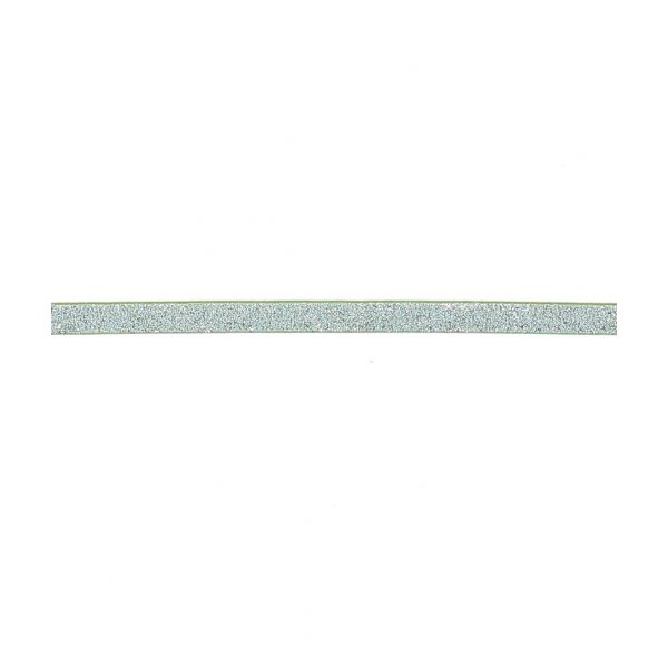 RUBAN Frou-Frou TOUT CE QUI BRILLE paillettes ARGENT SCINTILLANT - Blister 1 mètre 4007-9-900 image