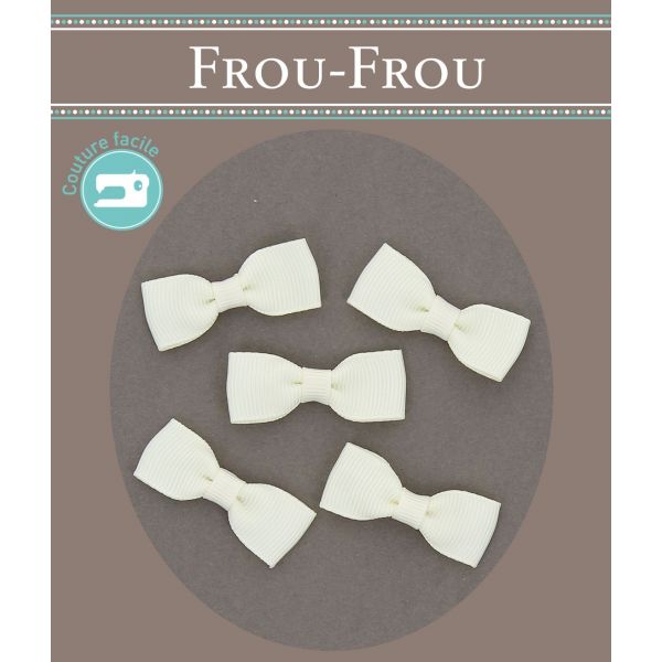 5 Noeuds Frou-Frou Blanc cassé 4028-0-1 image