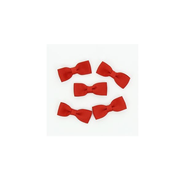 5 Noeuds Frou-Frou Rouge vif 4028-0-5 petite image