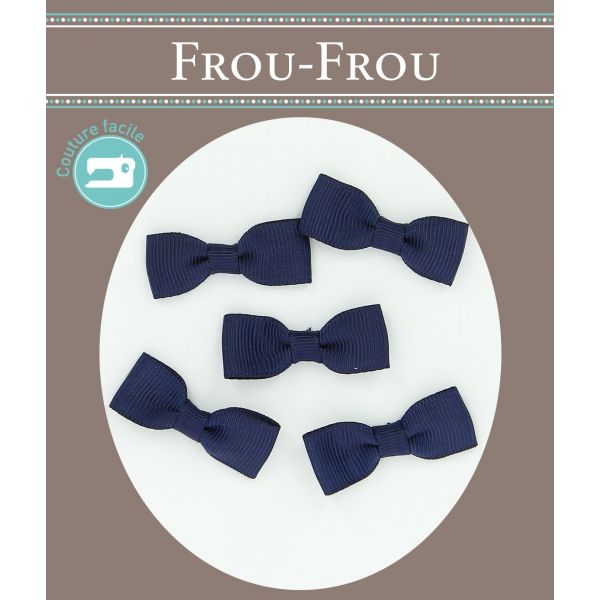 5 Noeuds Frou-Frou Bleu foncé 4028-0-8 image