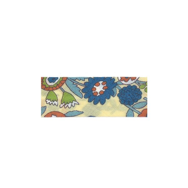 Biais Les OIseaux Fleuris 20mm Frou-Frou Blanc cassé 4053-20-215 petite image