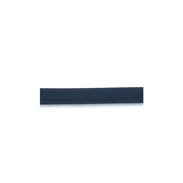 Frou-Frou Cordon Spaghetti Satin 7mm Soyeux Bleu foncé 4072-7-4 petite image