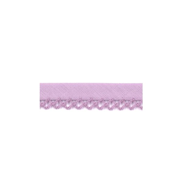 Biais Festonné Coton Uni 12mm Frou-Frou Parme 4077-12-368 petite image
