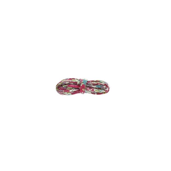 Frou-Frou Cordon spaghetti 7mmx2m tissu Fleuri Bordeaux glamour 4214-0-14 petite image