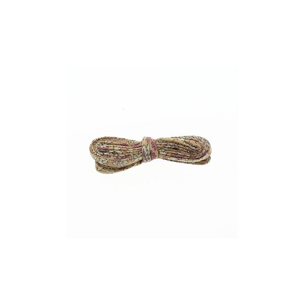 Frou-Frou Cordon spaghetti 7mmx2m tissu Fleuri Saumon 4214-0-4 petite image