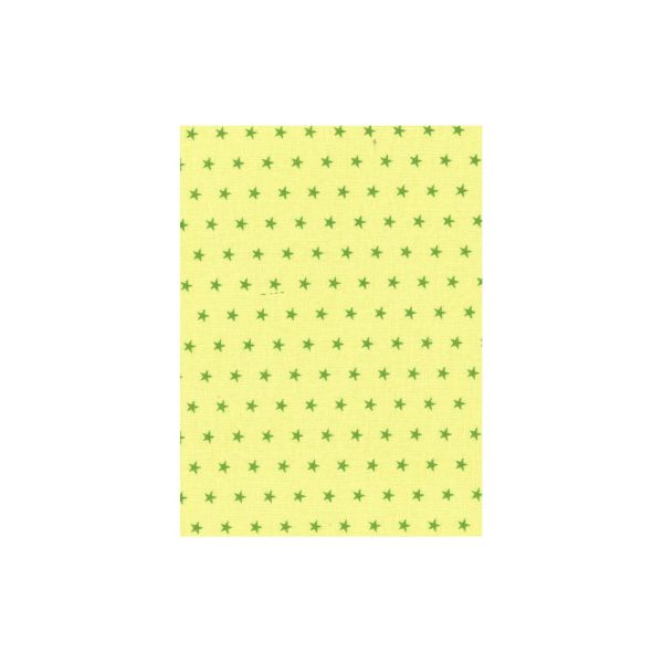 TISSU COUPON FROU-FROU ETOILES 45x55cm Vert Aniss 4606-0-312 image