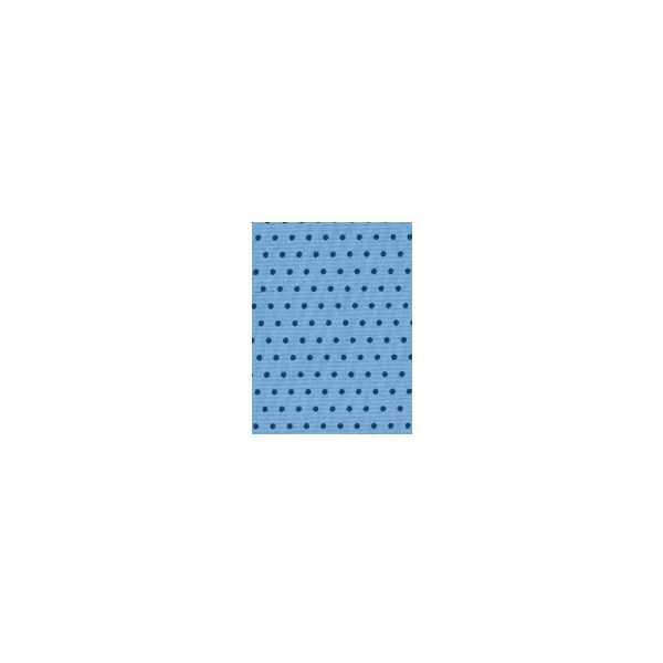 TISSU COUPON FROU-FROU POIS 45x55cm Bleu 4606-0-410 petite image