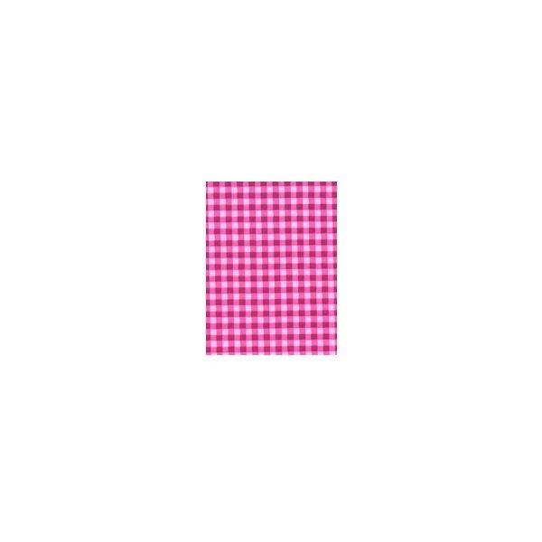 TISSU COUPON FROU-FROU VICHY 45x55cm Rose Camélia 4606-0-507 petite image