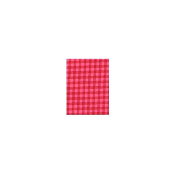 TISSU COUPON FROU-FROU VICHY 45x55cm Rouge 4606-0-508 petite image
