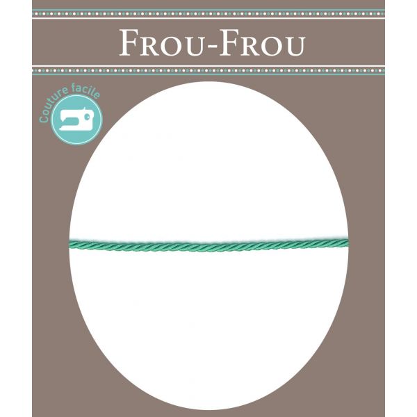 Frou-Frou Cordelière 5mm Vert menthe 4620-0-24 image