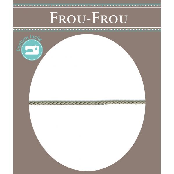 Frou-Frou Cordelière 5mm Beige clair 4620-0-32 image