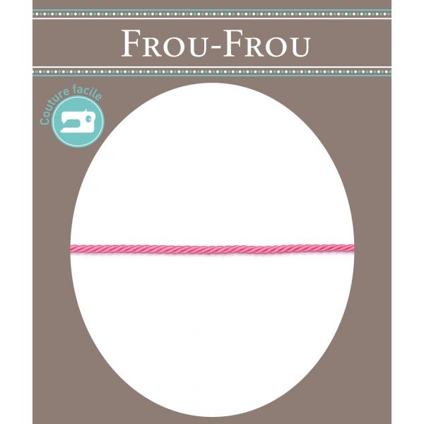 Frou-Frou Cordelière 5mm Framboise 4620-0-46 image